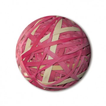 Gift Box: 3 button badges (Rubberband Balls)