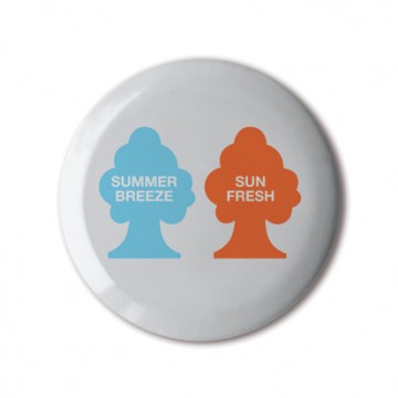 Gift Box: 4 button badges (Minimal Environments)