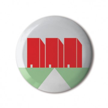 Gift Box: 4 button badges (Minimal Environments)