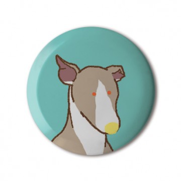 Whippet Puppy print