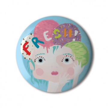 Gift Box: 4 button badges (Tasty)
