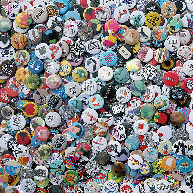 Various Stereohype Button Badges