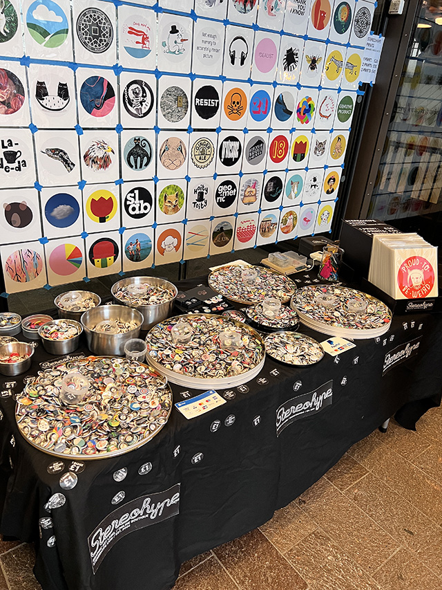 Stereohype's stand at Illustrators' Fair
