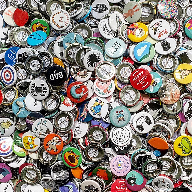 Various Stereohype Badges