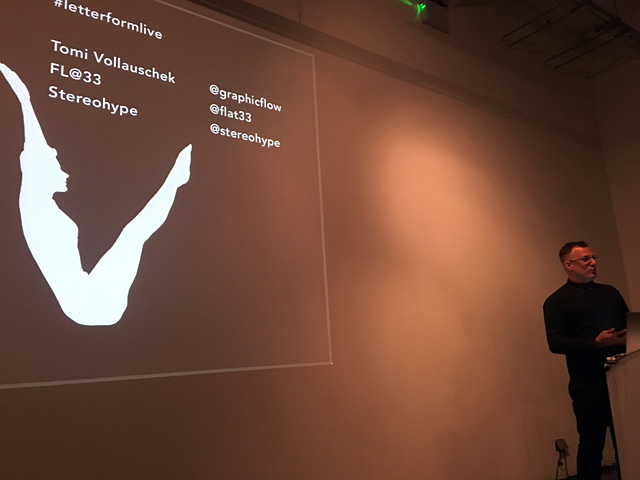 Letterform Live: Fashion with Tomi Vollauschek