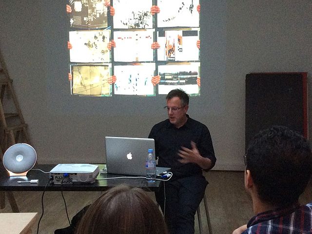 Tomi Vollauschek lecture at ECV Lille, France