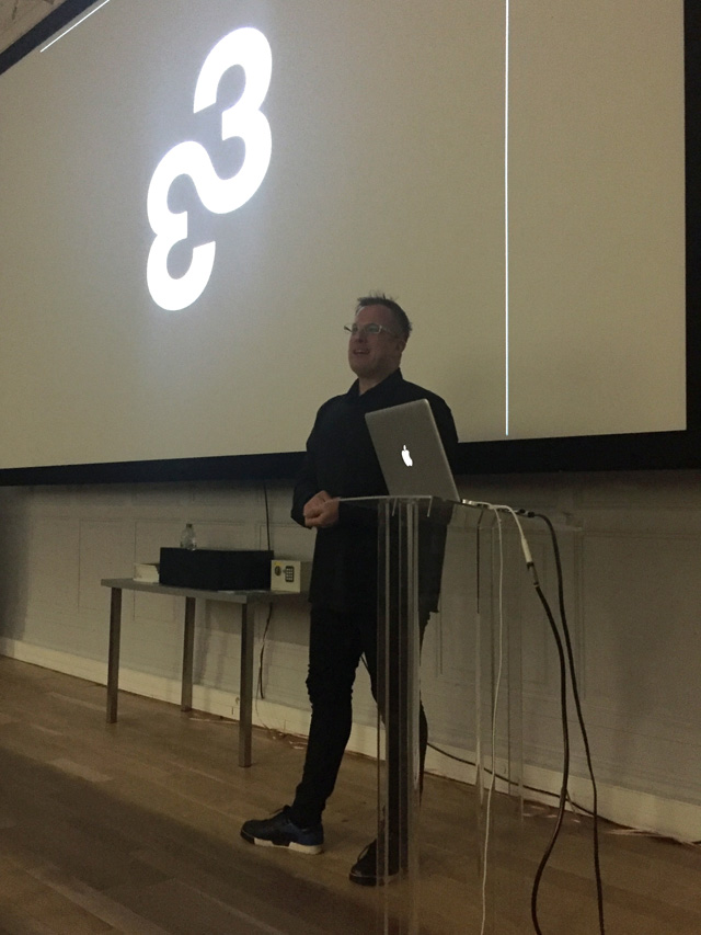 Lecture by Stereohype and FL@33's Tomi Vollauschek at ECV Bordeaux