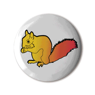 Stereohype mascot squirrel badges are now available