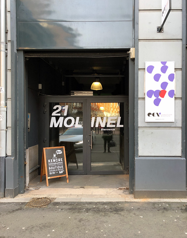 Stereohype and FL@33 founder Tomi Vollauschek at ECV Lille, France