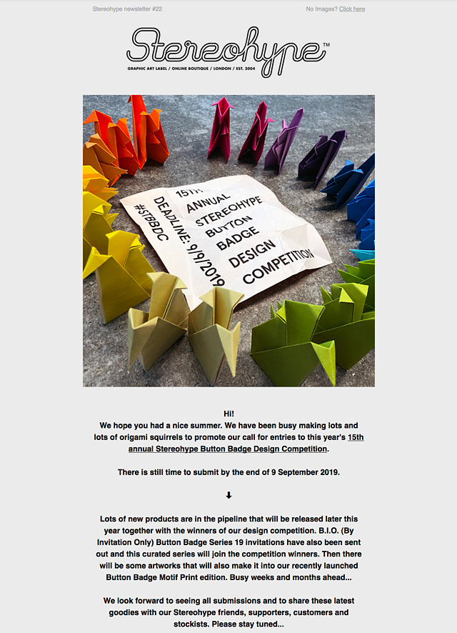 Stereohype newsletter 22