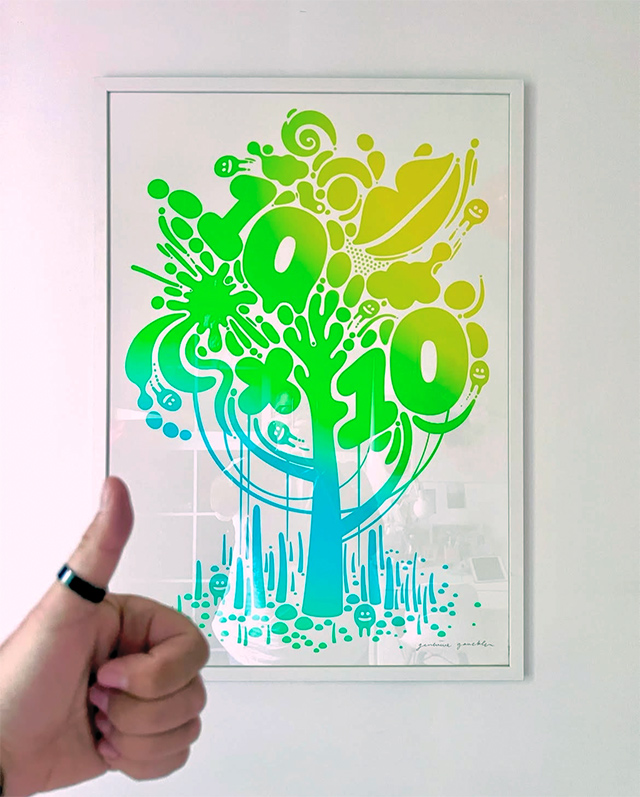 Genevieve Gauckler poster signed