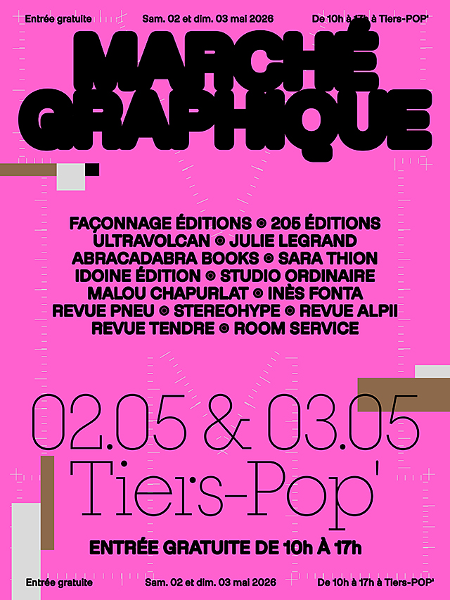Marché Graphique, Design Festival Lyon, Room Service Festival 2026
