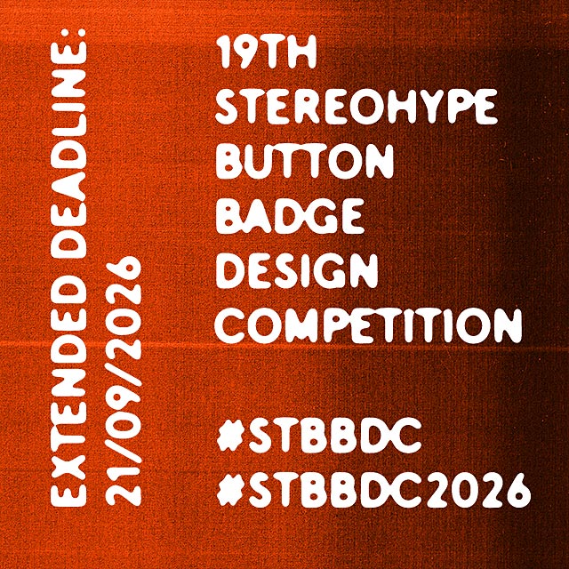 19th Stereohype Button Badge Design Competition (2026)